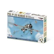PZL P-23 KARAS II,1939 Version with an Additional Antenna - Mirage ...