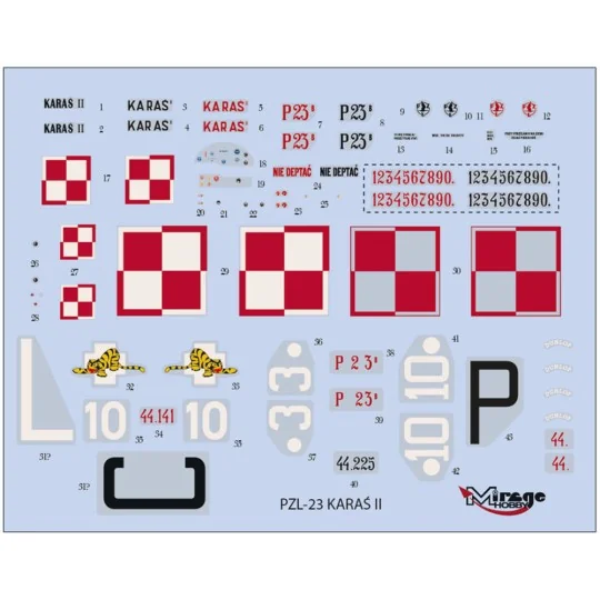PZL P-23 KARAS II, 1939 Version with an Additional Antenna, 1/48 - ... PZL P-23 KARAS II, 1939 Version with an Additional Antenna, 1/48 - ...