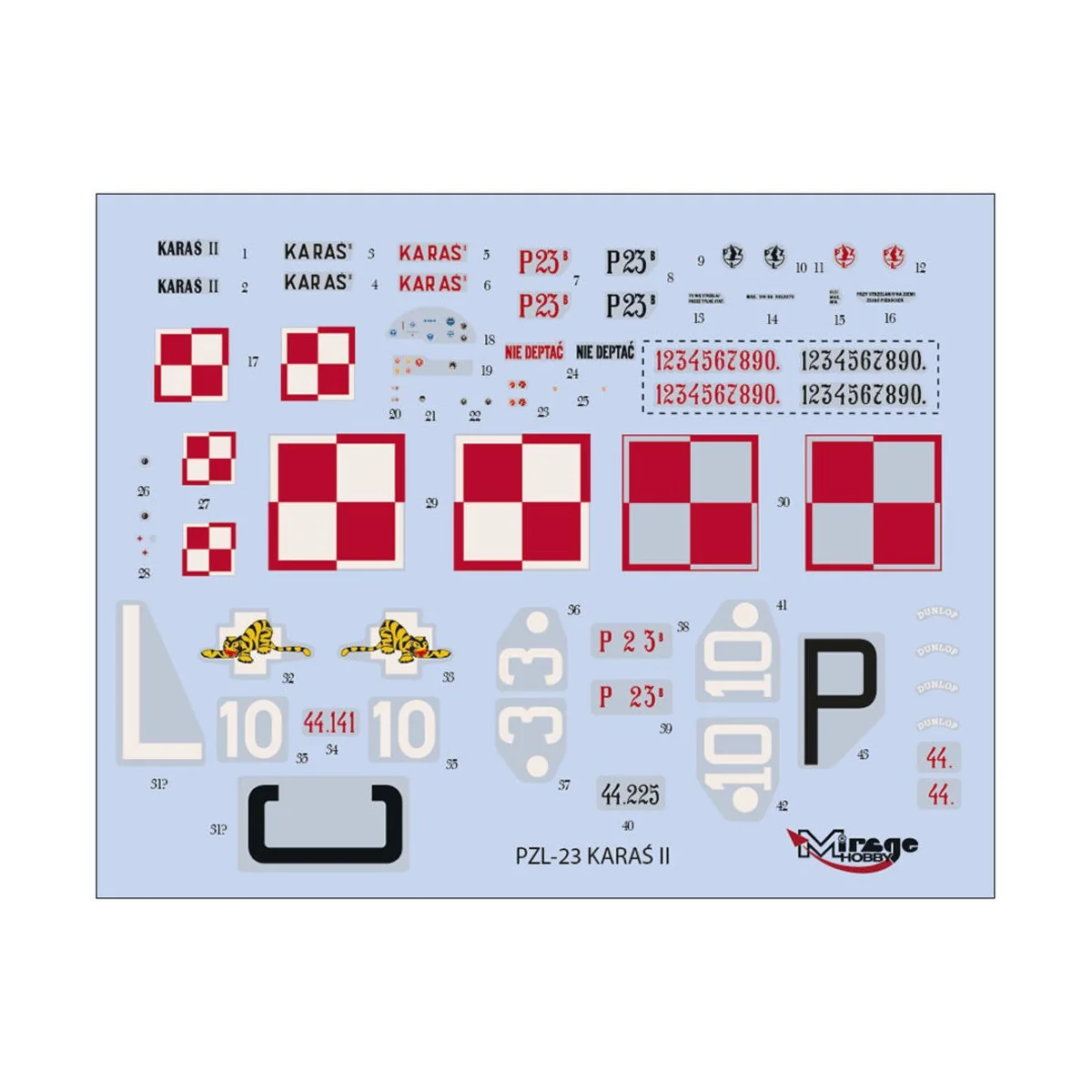 PZL P-23 KARAS II, 1939 Version with an Additional Antenna, 1/48 - ... PZL P-23 KARAS II, 1939 Version with an Additional Antenna, 1/48 - ...