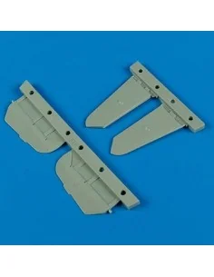 Bf 109E stabilizer for Eduard, 1/48 - Quickboost QB48 480