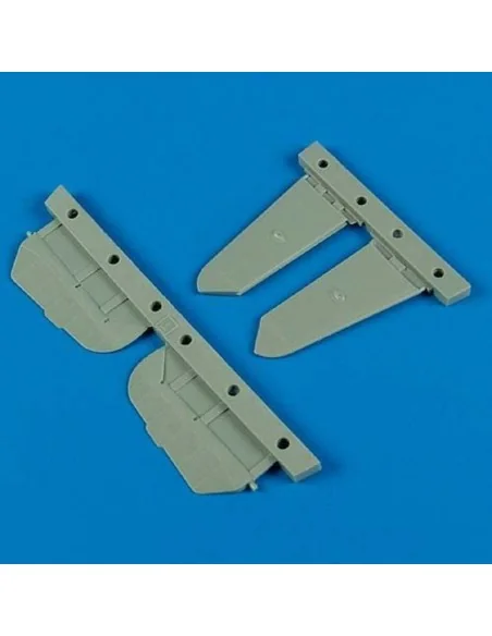 Bf 109E stabilizer for Eduard, 1/48 - Quickboost QB48 480