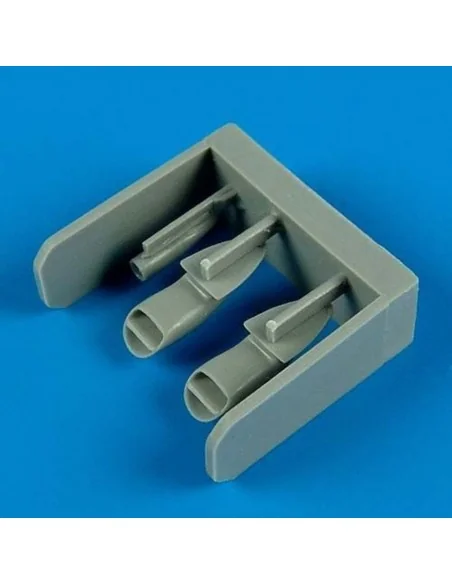 MiG-23M Flogger Ba air scoops for TRU, 1/48 - Quickboost QB48 487