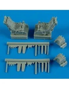 Su-27UB ejection seats w.safety belts, 1/48 - Quickboost QB48 488