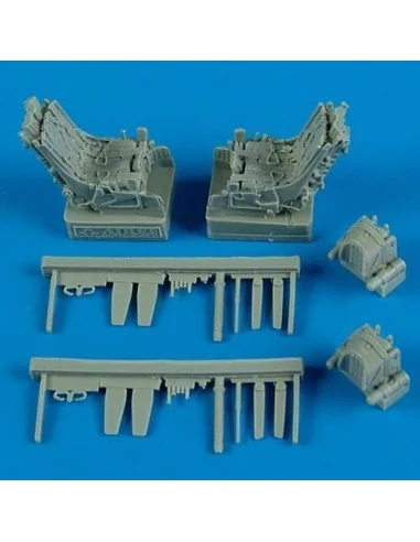 Su-27UB ejection seats w.safety belts, 1/48 - Quickboost QB48 488