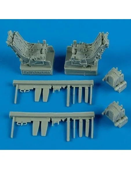 Su-27UB ejection seats w.safety belts, 1/48 - Quickboost QB48 488