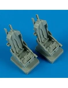 F-5F seats with safety belts for AFV, 1/48 - Quickboost QB48 489