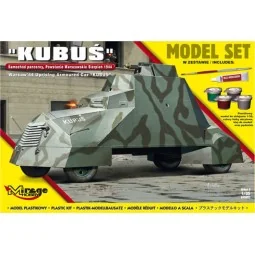 Kubus(Warsaw'44 Uprising Armoured Car) Model Set, 1/35 - Mirage Hob...