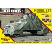 Kubus(Warsaw'44 Uprising Armoured Car) Model Set, 1/35 - Mirage Hob...