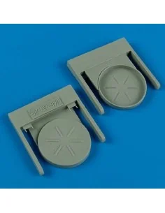 MiG-29A Fulcrum exhaust covers f. GWH, 1/48 - Quickboost QB48 516