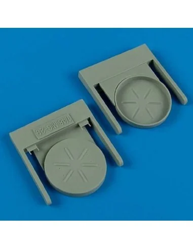 MiG-29A Fulcrum exhaust covers f. GWH, 1/48 - Quickboost QB48 516