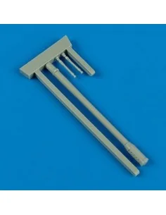 Me 410B-2/U4 gun barrels for Meng, 1/48 - Quickboost QB48 518