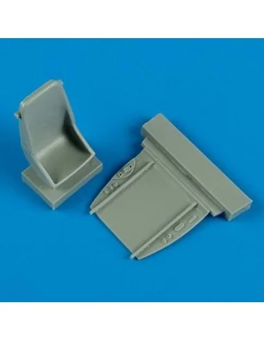 Bf 109F - early seat conversion f Zvezda, 1/48 - Quickboost QB48 525