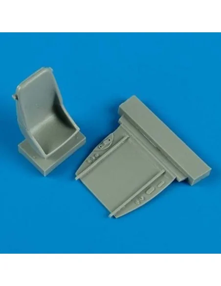 Bf 109F - early seat conversion f Zvezda, 1/48 - Quickboost QB48 525