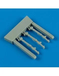 Me 410A/B control lever for Meng, 1/48 - Quickboost QB48 527