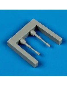Mirage III gun barrels for EDU/Hobby, 1/48 - Quickboost QB48 536