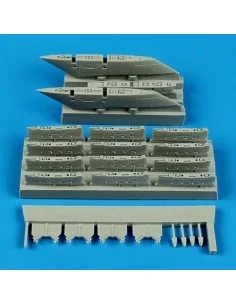A-1 Skyraider pylons for Tamiya, 1/48 - Quickboost QB48 537