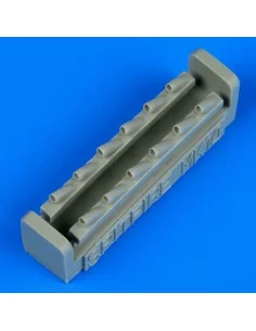 Spitfire Mk.XIV exhaust for Academy, 1/48 - Quickboost QB48 541