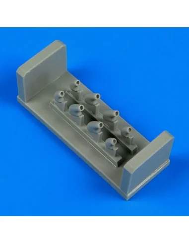 Yak-1/1b exhaust for Modelsvit, 1/48 - Quickboost QB48 552