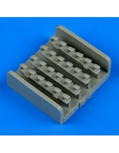 Me 410 exhaust for Meng, 1/48 - Quickboost QB48 557