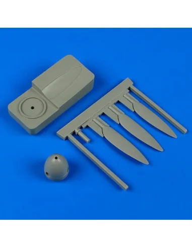 Fw Ta 152C propeller w/tool f.Hobby Boss, 1/48 - Quickboost QB48 567