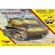 Tankette TKS-B(w/automatic cannon 20mm Mk.38) (Model Set), 1/35 - M... Tankette TKS-B(w/automatic cannon 20mm Mk.38) (Model Set), 1/35 - M...