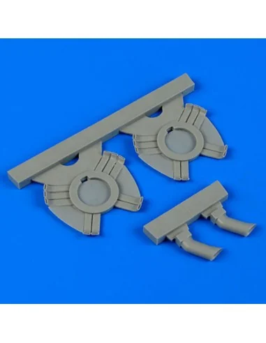 Ki45 Nick exhaust for Hasegawa, 1/48 - Quickboost QB48 571