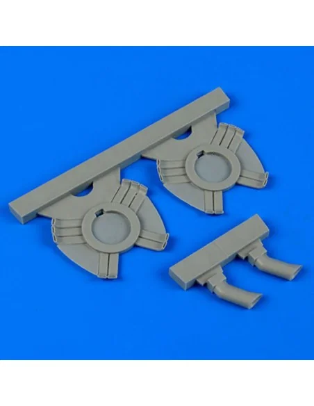 Ki45 Nick exhaust for Hasegawa, 1/48 - Quickboost QB48 571