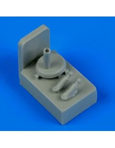 Ki45Kai Tei gun barrels for Hasegawa, 1/48 - Quickboost QB48 572