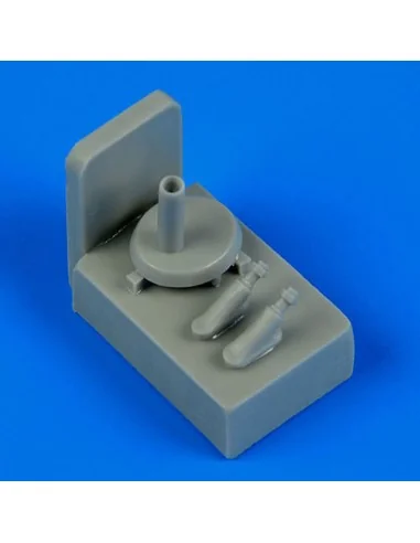 Ki45Kai Tei gun barrels for Hasegawa, 1/48 - Quickboost QB48 572