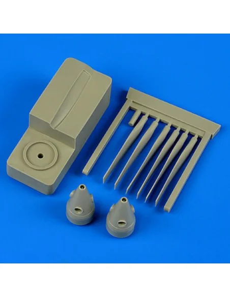 OV-1 Mohawk propellers w/tool f. Roden, 1/48 - Quickboost QB48 584