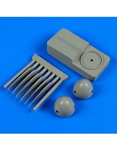 Me 410 propeller w/tool for Meng, 1/48 - Quickboost QB48 589