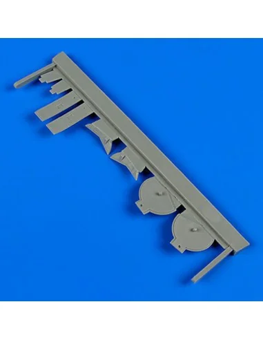 N1K1 Shiden undercarriage covers f.Haseg, 1/48 - Quickboost QB48 592