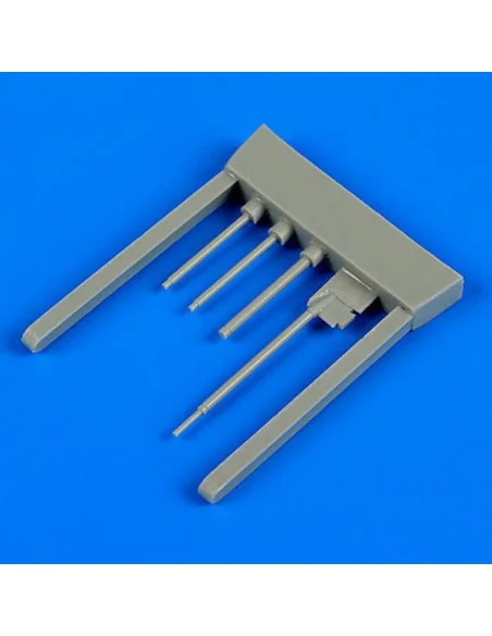 MiG-3 late gun barrels a.pitot tube f.Tr, 1/48 - Quickboost QB48 601