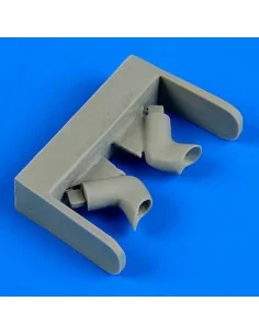 EMB-314 Super Tucano exhaust f.HobbyBoss, 1/48 - Quickboost QB48 612