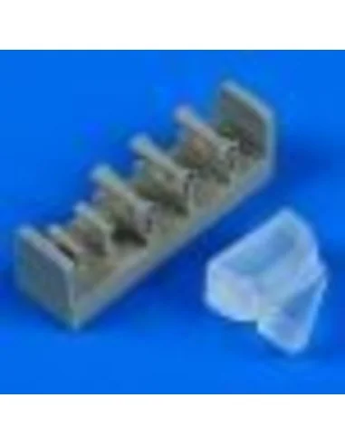 Po-2 landing light a.venturi tubes f.ICM, 1/48 - Quickboost QB48 619