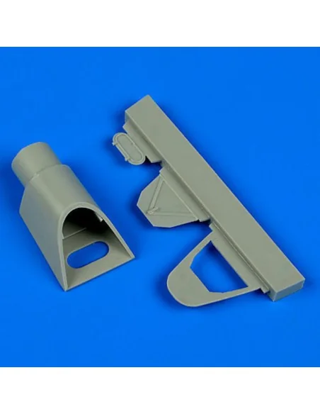 BF 109G opened cocpits rear bulkhed Eq.M, 1/48 - Quickboost QB48 637