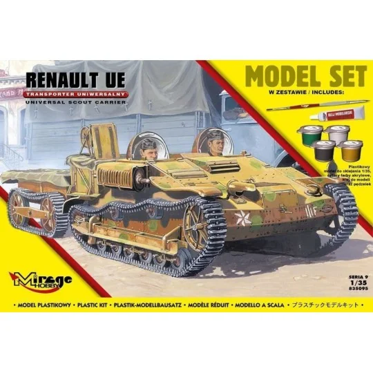 Renault UE reconnaissance tankette(Model Model Set, 1/35 - Mirage H... Renault UE reconnaissance tankette(Model Model Set, 1/35 - Mirage H...