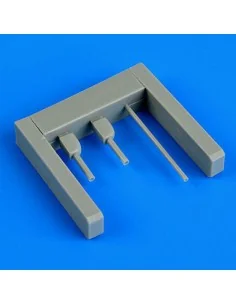 I-16 gun barrels a.pitot tube f.Eduard, 1/48 - Quickboost QB48 647