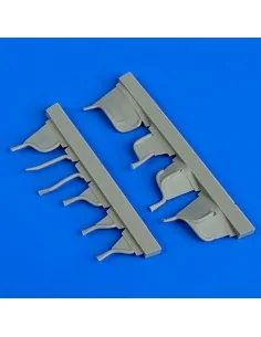 La-5FN exhaust for Zvezda, 1/48 - Quickboost QB48 648