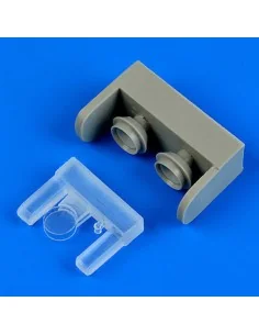 Su-9 Fishpot landing lights for Trumpete, 1/48 - Quickboost QB48 660