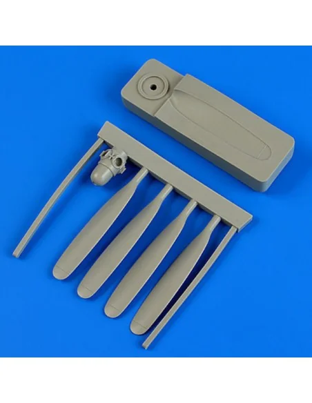 F4U-5 Corsair propeller w/tool f.HobbyBo, 1/48 - Quickboost QB48 662