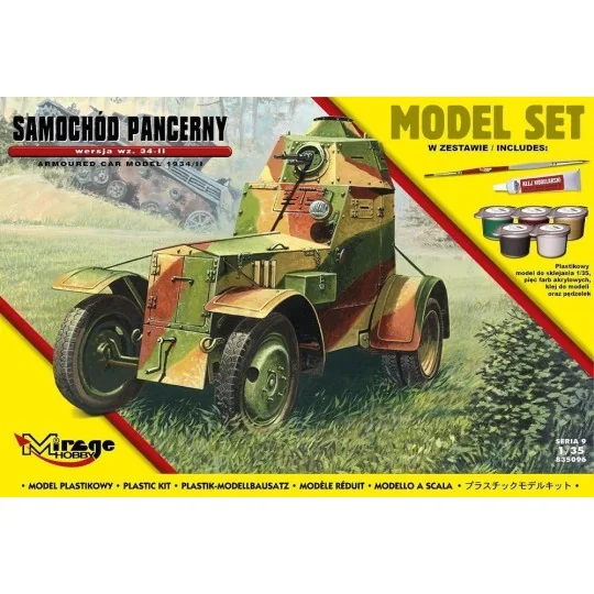 Armoured Car Model 1943/II (Model Set) - Mirage Hobby 835096