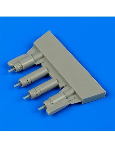 F4U-5 Corsair gun barrels with pylons for Hasegawa, 1/48 - Quickboo...