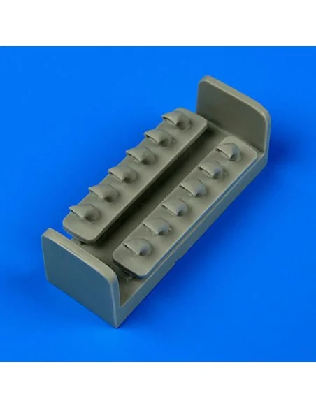P-40K Kittyhawk exhaust for Italeri, 1/48 - Quickboost QB48 674