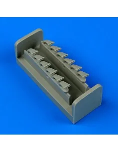 P-51A Mustang exhaust for ICM, 1/48 - Quickboost QB48 675