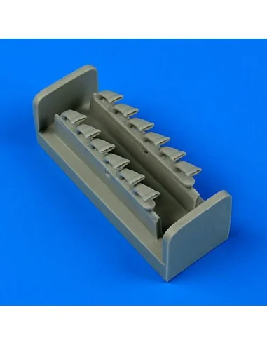 P-51A Mustang exhaust for ICM, 1/48 - Quickboost QB48 675