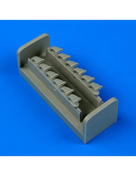 P-51A Mustang exhaust for ICM, 1/48 - Quickboost QB48 675