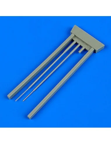 Su-9 Fishpot pitot tubes f.Trumpeter, 1/48 - Quickboost QB48 678
