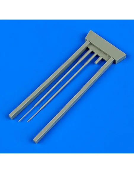 Su-9 Fishpot pitot tubes f.Trumpeter, 1/48 - Quickboost QB48 678