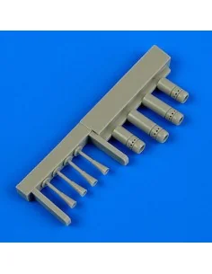 F4U-5 Corsair night gun barrels without pylons, for Hasegawa, 1/48 ...